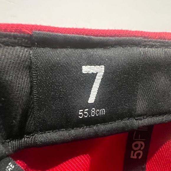 New Era, 59Fifty Fitted Hat, New York Yankees, Red & Yellow - Picture 8 of 10